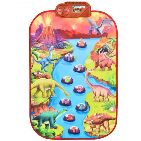 WOOPIE Duża Mata Muzyczna Pianino XL Dinozaury Interaktywna WOOPIE Duża Mata Muzyczna Pianino XL Dinozaury Interaktywna