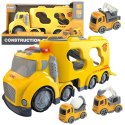 WOOPIE Duża Żółta Laweta City Truck Efekty Dźwiękowe i Świetlne