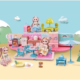 WOOPIE Kamper 2w1 Domek XXL Zestaw dla Lalek