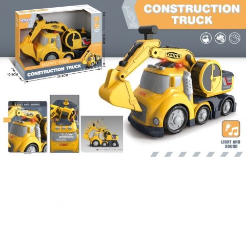 WOOPIE Koparka City Truck Efekty Dźwiękowe i Świetlne WOOPIE Koparka City Truck Efekty Dźwiękowe i Świetlne