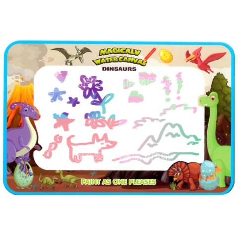 WOOPIE Magiczna Mata do Malowania Wodą XXL Pieczątki Cyferki 100cm WOOPIE Magiczna Mata do Malowania Wodą XXL Pieczątki Cyferki 100cm