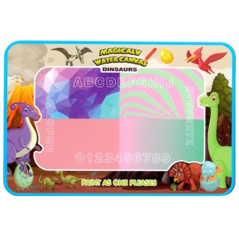 WOOPIE Magiczna Mata do Malowania Wodą XXL Pieczątki Cyferki 100cm WOOPIE Magiczna Mata do Malowania Wodą XXL Pieczątki Cyferki 100cm
