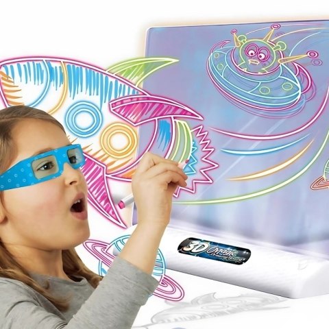 WOOPIE Magnetyczna Tablica 3D Podświetlenie LED do Rysowania WOOPIE Magnetyczna Tablica 3D Podświetlenie LED do Rysowania