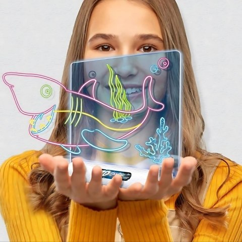 WOOPIE Magnetyczna Tablica 3D Podświetlenie LED do Rysowania WOOPIE Magnetyczna Tablica 3D Podświetlenie LED do Rysowania