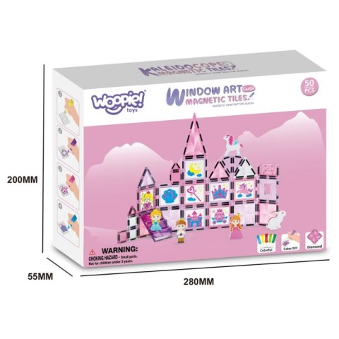 WOOPIE Magnetyczny Zestaw Konstrukcyjny Zbuduj Zamek WOOPIE Magnetyczny Zestaw Konstrukcyjny Zbuduj Zamek