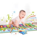 WOOPIE Mata Muzyczna XXL Dinusie 2w1 Pianinko 8 Melodii 110cm