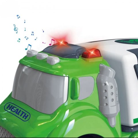 WOOPIE Śmieciarka CITY TRUCK Efekty Dźwiękowe i Świetlne WOOPIE Śmieciarka CITY TRUCK Efekty Dźwiękowe i Świetlne