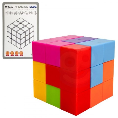 WOOPIE Układanka Kostka Tetris Z Zestawem Kart WOOPIE Układanka Kostka Tetris Z Zestawem Kart