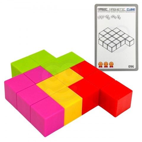 WOOPIE Układanka Kostka Tetris Z Zestawem Kart WOOPIE Układanka Kostka Tetris Z Zestawem Kart