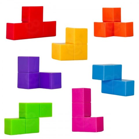 WOOPIE Układanka Kostka Tetris Z Zestawem Kart WOOPIE Układanka Kostka Tetris Z Zestawem Kart