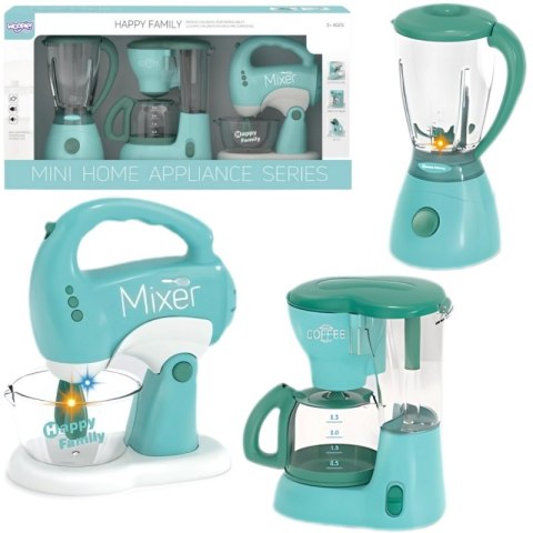 WOOPIE Zestaw AGD dla Dzieci 3w1 Mikser Blender Robot Kuchenny WOOPIE Zestaw AGD dla Dzieci 3w1 Mikser Blender Robot Kuchenny