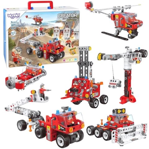 WOOPIE Zestaw Konstrukcyjny Creator City Fire Brigade WOOPIE Zestaw Konstrukcyjny Creator City Fire Brigade