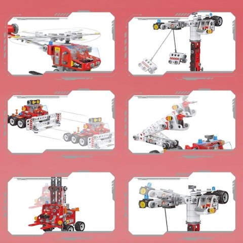 WOOPIE Zestaw Konstrukcyjny Creator City Fire Brigade WOOPIE Zestaw Konstrukcyjny Creator City Fire Brigade