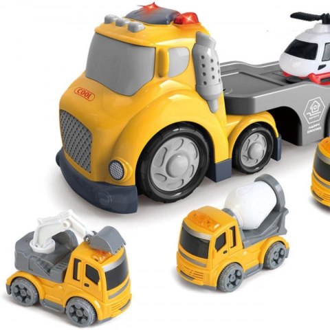 WOOPIE Żółta Laweta City Truck Efekty Dźwiękowe i Świetlne WOOPIE Żółta Laweta City Truck Efekty Dźwiękowe i Świetlne