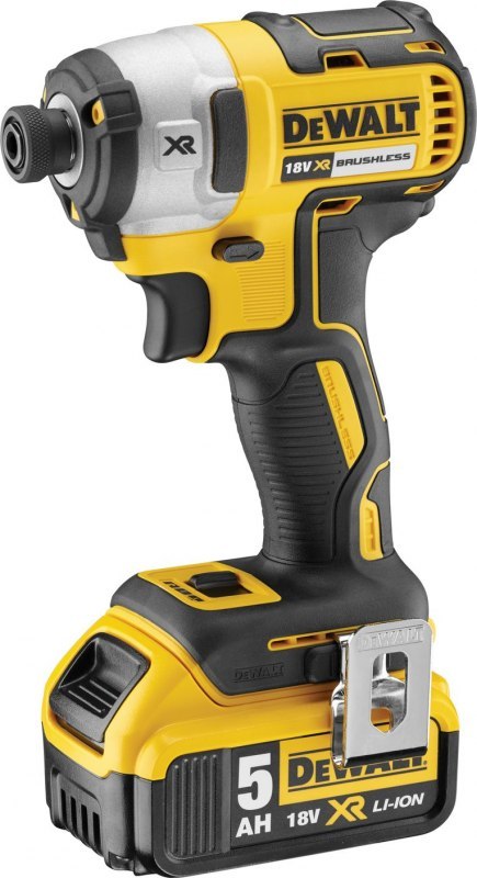 Dewalt Wkrętarka udarowa 3-biegowa XR 18V + 2 akumulatory 5Ah (DCF887P2) Dewalt Wkrętarka udarowa 3-biegowa XR 18V + 2 akumulatory 5Ah (DCF887P2)