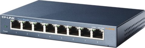 Przełącznik TP-LINK TL-SG108 (8x 1 GbE ) Przełącznik TP-LINK TL-SG108 (8x 1 GbE )