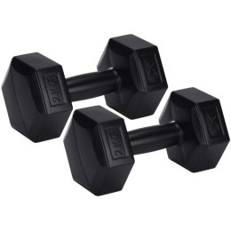ZESTAW HANTLI KOMPOZYTOWYCH 2x2KG XQMAX