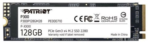 Dysk SSD PATRIOT P300 128 GB (M.2 2280″ /128 GB )