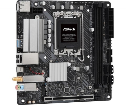 Płyta główna ASROCK B760M-ITX/D4 WIFI (Socket 1700 /mini ITX) Płyta główna ASROCK B760M-ITX/D4 WIFI (Socket 1700 /mini ITX)
