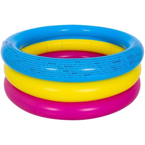 BASEN DZIECIĘCY 3-PIERŚCIENIOWY 76x25CM 10086-1 BASEN DZIECIĘCY 3-PIERŚCIENIOWY 76x25CM 10086-1