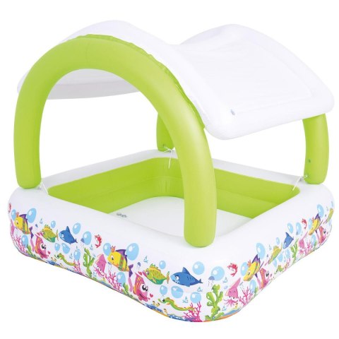 BASEN DZIECIĘCY Z DASZKIEM 143x143x123CM 51016 BASEN DZIECIĘCY Z DASZKIEM 143x143x123CM 51016