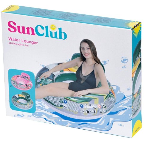 DMUCHANY LEŻAK FOTEL WODNY 106CM 35005 RÓŻOWY DMUCHANY LEŻAK FOTEL WODNY 106CM 35005 RÓŻOWY