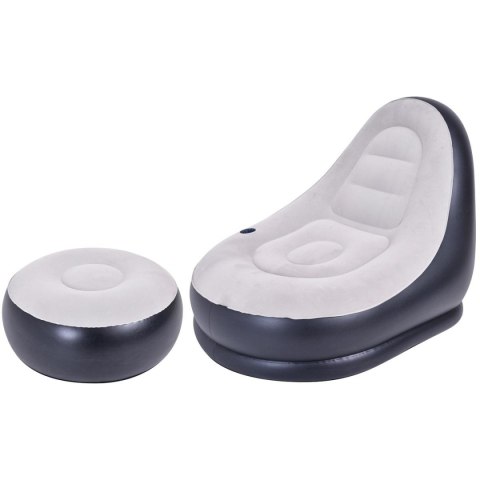 FOTEL DMUCHANY Z PODNÓŻKIEM DELUXE 125x100x85CM 22321 FOTEL DMUCHANY Z PODNÓŻKIEM DELUXE 125x100x85CM 22321