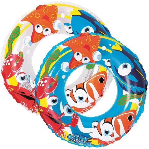 KÓŁKO DO PŁYWANIA OCEAN 50CM 47224 - NIEBIESKIE KÓŁKO DO PŁYWANIA OCEAN 50CM 47224 - NIEBIESKIE