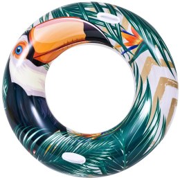 KÓŁKO DO PŁYWANIA TROPIK 115CM 37598 ZIELONY