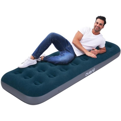 MATERAC FLOKOWANY 1-OSOBOWY Z WBUDOWANĄ POMPKĄ NOŻNĄ 191x73x22CM 24130 MATERAC FLOKOWANY 1-OSOBOWY Z WBUDOWANĄ POMPKĄ NOŻNĄ 191x73x22CM 24130