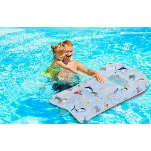 MATERAC PLAŻOWY Z OKIENKIEM RYBKI MORSKIE 72x47CM 35451 MATERAC PLAŻOWY Z OKIENKIEM RYBKI MORSKIE 72x47CM 35451
