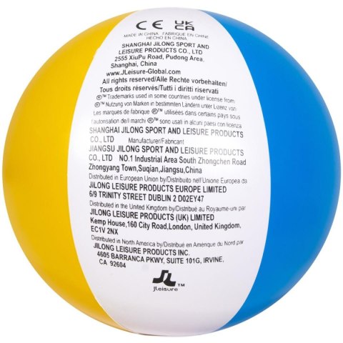 PIŁKA PLAŻOWA DMUCHANA 40CM 66001 PIŁKA PLAŻOWA DMUCHANA 40CM 66001