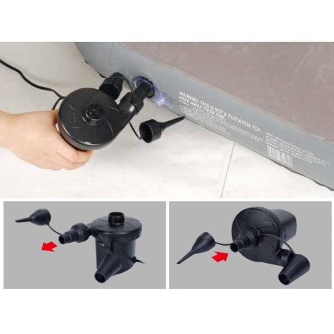 POMPKA ELEKTRYCZNA DO MATERACY 3 KOŃCÓWKI 29P312-2EU POMPKA ELEKTRYCZNA DO MATERACY 3 KOŃCÓWKI 29P312-2EU