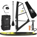 ZESTAW - DESKA SUP 150KG DMUCHANA SURF 305x76x15CM Z ŻAGLEM