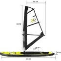 ZESTAW - DESKA SUP 150KG DMUCHANA SURF 305x76x15CM Z ŻAGLEM