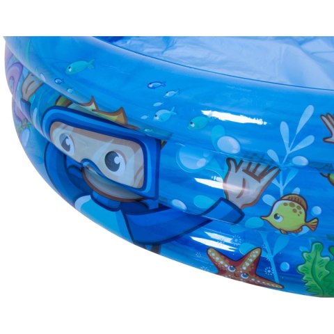 BASEN DZIECIĘCY 3- PIERŚCIENIOWY OCEAN 99x25CM 51031 BASEN DZIECIĘCY 3- PIERŚCIENIOWY OCEAN 99x25CM 51031