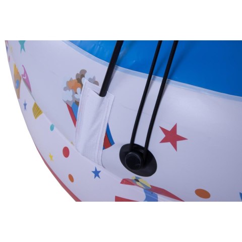 BASEN DZIECIĘCY CIRKUS Z DASZKIEM 223x208x163CM 51124 BASEN DZIECIĘCY CIRKUS Z DASZKIEM 223x208x163CM 51124