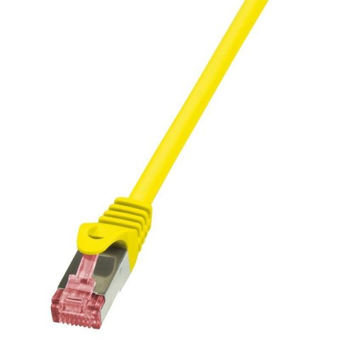 LOGILINK S/FTP Cat.6 1 m Żółty 1 Patchcord LOGILINK S/FTP Cat.6 1 m Żółty 1 Patchcord