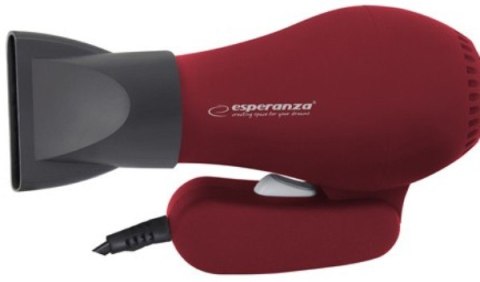 Suszarka do włosów ESPERANZA EBH003R (750W /Czerwony ) Suszarka do włosów ESPERANZA EBH003R (750W /Czerwony )