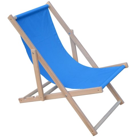 LEŻAK DREWNIANY CLASSIC GRANATOWY LEŻAK DREWNIANY CLASSIC GRANATOWY
