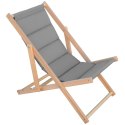LEŻAK DREWNIANY CLASSIC SOFT Z ZAGŁÓWKIEM STALOWY