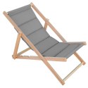 LEŻAK DREWNIANY CLASSIC SOFT Z ZAGŁÓWKIEM STALOWY