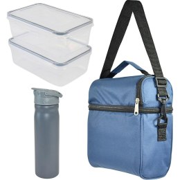 LUNCHBOX TORBA TERMICZNA Z BUTELKĄ REDCLIFFS NIEBIESKI