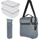 LUNCHBOX TORBA TERMICZNA Z BUTELKĄ REDCLIFFS SZARY LUNCHBOX TORBA TERMICZNA Z BUTELKĄ REDCLIFFS SZARY