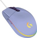 Mysz Przewodowa LOGITECH G102 Lightsync Liliowy Mysz Przewodowa LOGITECH G102 Lightsync Liliowy