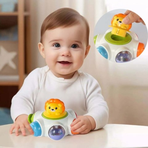 WOOPIE BABY Kosmiczna Rakieta Aktywności - Edukacyjna Kostka Sensoryczna 18m+ WOOPIE BABY Kosmiczna Rakieta Aktywności - Edukacyjna Kostka Sensoryczna 18m+