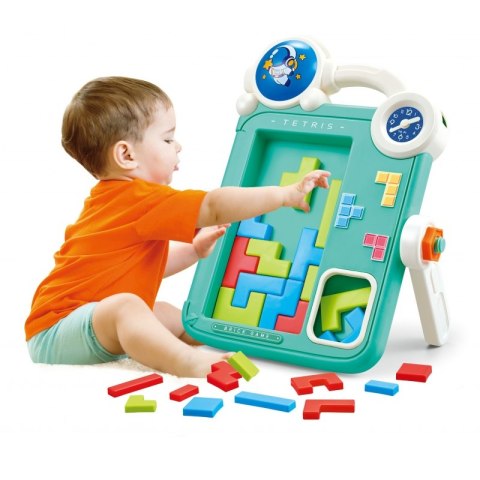 WOOPIE Dwustronna Tablica do Rysowania Gra Tetris 2w1 Pomarańczowa WOOPIE Dwustronna Tablica do Rysowania Gra Tetris 2w1 Pomarańczowa