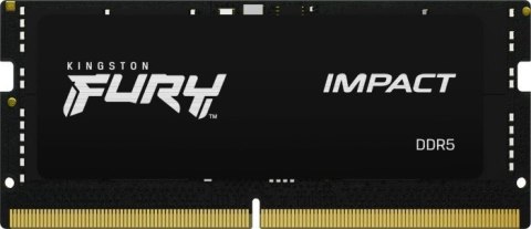 Pamięć KINGSTON (SODIMM/DDR5/16 GB/4800MHz/1.1V/38CL/SINGLE) Pamięć KINGSTON (SODIMM/DDR5/16 GB/4800MHz/1.1V/38CL/SINGLE)