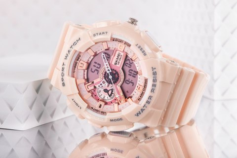 Zegarek Damski Skmei 1688PK + BOX Skmei Zegarek Damski Skmei 1688PK + BOX Skmei