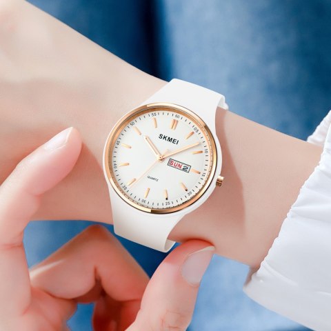 Zegarek Damski Skmei 1747WT + BOX Skmei Zegarek Damski Skmei 1747WT + BOX Skmei